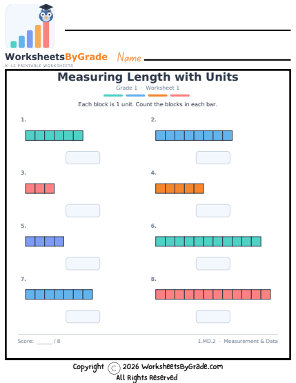 Measuring Length with Units preview