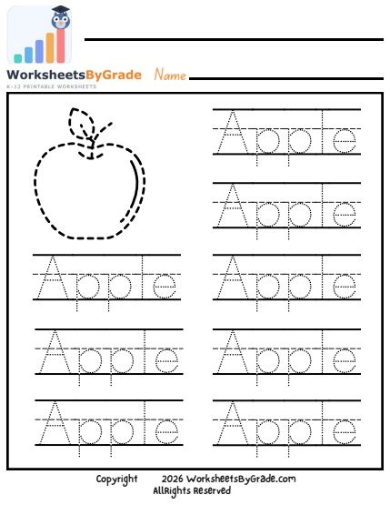 Letter Tracing preview
