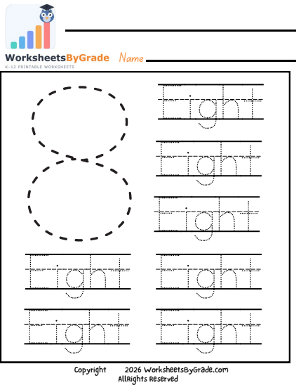Number Tracing preview